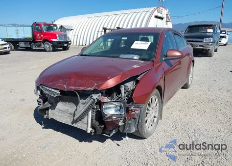 2012 Chevrolet Cruze Eco from USA, damaged, VIN 1G1PK5SC3C7209573